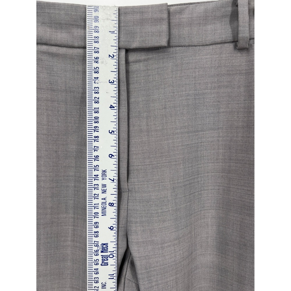 Brooks Brothers‎ 346 Caroline Fit Gray Wool Blend Dress Pants Trousers Womens 14 - Picture 4 of 8